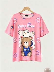 Women Pajama Sets - Dusty Pink - View 4