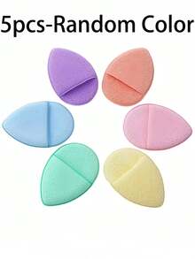 Water-Activated Soft Facial Cleansing Sponge Multifunctional Grip Facial Cleansing Sponge For Women Breathable Reusable Facial Sponge For Nighttime Routine Daily Face Wash Spa And Travel Makeup Skincare Tools Bathroom Travel Essentials - Multicolor - View 16