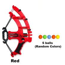 EVA Soft Ball Launcher Toy. Suitable For Outdoor Competitive Games, Can Be Thrown By Hand, Especially Suitable For Children Aged 3 And Above. It Is An Excellent Birthday Or New Year Gift For Boys And Girls. - Red - View 13