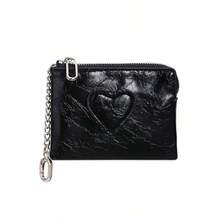 日韓風女款超薄短款拉鍊錢包手拿包 卡夾 PU 硬幣包 零錢包 - 彩色 - 查看 13
