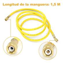 Manómetro Regulador De Nitrógeno Con 150cm Manguera - amarillo - Ver 5