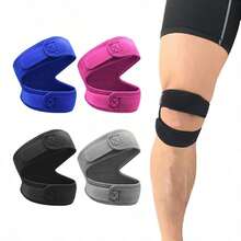Outdoor Cycling Running Knee Support Strap, Provides Knee Pressure Support, Stabilizes Knee Joint - Multicolor - View 1
