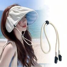 4 buah/Set, Klip Topi Tali Elastis Praktis yang Dapat Diatur, Warna Hitam, Cocok untuk Berbagai Skenario Aktivitas Luar Ruangan, Tali Anti Angin untuk Topi, Golf, Memancing, Berperahu, Topi dan Sarung Tangan, Tali Gantung Anti-Hilang, Panjang yang Dapat Diatur, Pas Nyaman, Anti-Jatuh, Perlengkapan Luar Ruangan - View 10