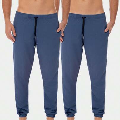Combo 2 Calça Tactel Masculina Com Elastano Inverno Frio Homem Caminhada Esporte Bolso