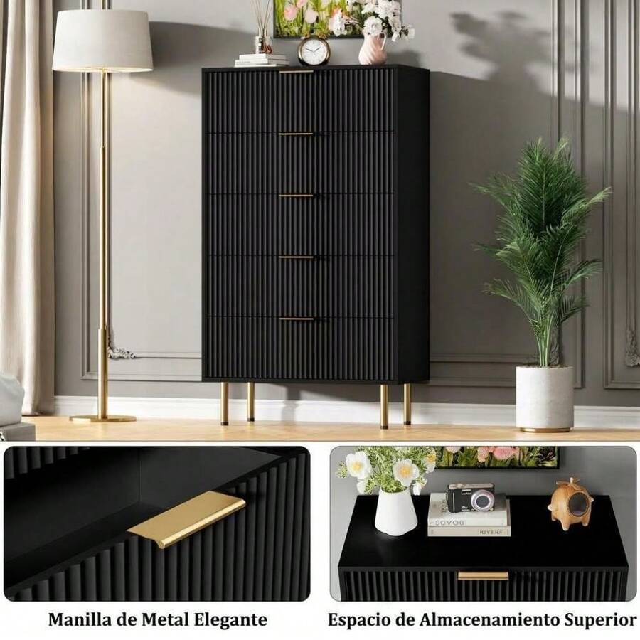 Buffets & Sideboards - Black - View 1