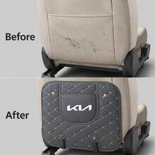 For Kia GT-Line Sportage Ceed Rio Picanto Sorento Soul Cerato Veng 1PC Car Seat Back Protector Pad Interior Auto Anti Kick Pads - A - View 8