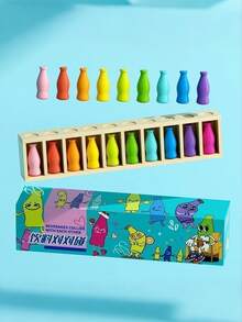 20 Colorful Bottles Memory Challenge Board Game, Matching Game To Train Thinking And Memory, Educational Exercise To Inspire Thinking And Memory, Suitable For Family Gatherings, Memory Competitions, Great Christmas Holiday Gift - Multicolor - View 4