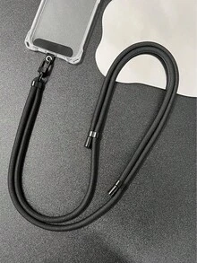 Lanière de téléphone bandoulière réglable, chaîne de téléphone flexible anti-perte, accessoire universel pour smartphone, anneau de porte-clés pratique, corde d'escalade tressée en polyester, anti-chute pour sports de plein air, randonnée et course - Multicolore - Voir 4