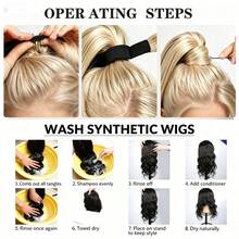 18 Inch Wavy Ponytail Hair Extension, Wrap-Around Clip Design, Suitable For Women's Daily Use - Multicolor - View 6
