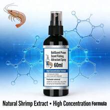 BaitScent 1件/3件 蝦味釣魚誘引噴霧，精準刺激魚類嗅覺與味覺以提高咬鉤率，春季/夏季釣魚必備，適用於鱸魚、狗魚、鱸魚、紅鯛魚、鯖魚、石斑魚、海鱸魚、烏賊、鯉魚、鮪魚 - 彩色 - 查看 12