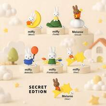 Miffy Refrigerator Magnet Blind Box, Cute Cartoon Style, Miffy Rabbit Character Design, PVC Collectible Magnetic Mini Figurine, Fridge Door And Magnetic Surface Decoration, Birthday, Christmas, Holiday And Miffy Fan Gift Choice - Multicolor - View 11