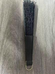 1pc Vintage French Lace Tassel Folding Hand Fan, Suitable For Year-Round Carry, Perfect For Weddings, Dances, Festivals - Multicolor - View 15