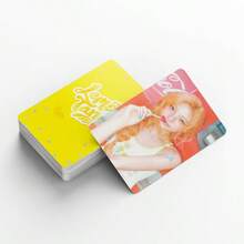 Hearts2Hearts Lemon Tang Summer Album, H2H Xinmei Beach Fresh Lomo Card Korean Girl Group Fan Gift Box, H2H Xinmei Lemon Candy Summer Sailor Outfit Photo Card + Planner Stickers, Double-Sided Collectible Cards Fan Support Gift - Multicolor - View 6