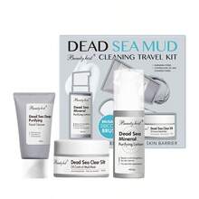 Beauty Host Dead Sea Mud Skincare Kit, 3pcs Travel Set With Cleanser, Mud Mask & Lotion, Deep Cleansing, Purifying & Oil Control, Spa Gift Set For Women & Men - Dead Sea Mud - View 8