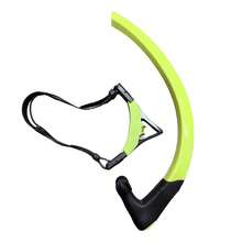 1 Set Front-Mounted Swimming Snorkel With Adjustable Head Strap, Suitable For Freestyle, Daily Swimming Training And Other Water Sports - Multicolor - View 11