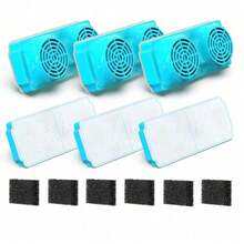 3pcs/6pcs/12pcs Pet Water Fountain Filter Cartridge Accessories, Compatible With 108oz 3.2L Pet Water Fountain, Pet Water Fountain Replacement Filter, Cat Water Fountain Filter - Multicolor - View 13