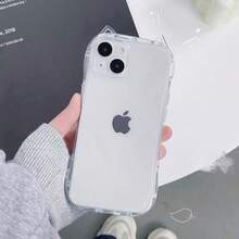 Novelty Cases - Cat Ears - Transparent - View 2