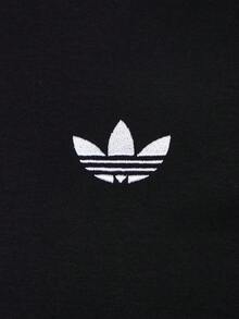 Adidas Originals Men's SS TEE M Short Sleeve Knit Collarless T-Shirt TK7762 - Black - View 5