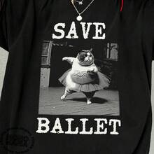 Men T-Shirts - 黑色 - 查看 1
