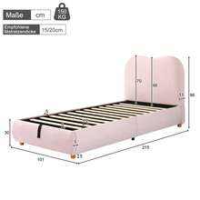 Bed Bases & Foundations - Pink - View 10