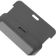 10pcs ABS Plastic Slide Cover ID Card Holder Set, Includes 5 Vertical And 5 Horizontal Card Sleeves, Durable Office ID Protection Covers, Suitable For Men And Women, Ideal For Work And School Use. - A - View 9