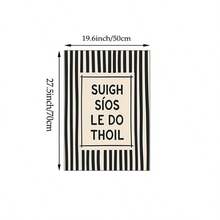 1pc Irish Quote Wall Art Picture "Suigh Síos Le Do Thoil" Typography Canvas Print Paintings|Minimalist Black White Home Decor For Bedroom,Living Room Or Dining Room,Scandinavian Funny Quote Poster,Gift For Her/Him,Unframed/Hanging Poster/Framed - Pattern 3 - View 13