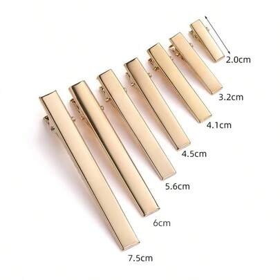 20/50pcs Professional Women's Metal Alligator Hair Clips, Multi-Size Silver Wavy Tooth Hair Clips, Iron Alloy Non-Slip Hair Clips, Salon Sectioning Clips/Makeup Positioning Clips, Minimalist Hair Accessories, Suitable For Hair Salon, Daily Hairstyling And Holiday Styling, Accessories, Hair Accessories, Hair Clip, Beach Accessories,Claw Clips
