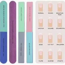 1 Set Professional Nail Polishing Tools And Nail Shaping Bands, Suitable For Home Nail Care And Salon Professional Shaping, Ideal Gift - A - View 8