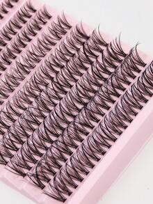 Highly Rated 200 Clusters 30D Cat Eye Lash Extensions, D Curl. Deliver Natural, Fluffy And Voluminous Effect For DIY Use, Beginner-Friendly And Reusable. Suitable For Daily, Party, Stage And Holiday Makeup, Also Great As Gifts - DD - View 6