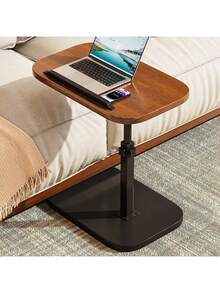 1pc Rotatable And Height Adjustable Small Side Table, Easy To Assemble, Can Be Placed Next To Sofa, Bed Or Used As Coffee Table, Suitable For Indoor, Outdoor And Camping - Multicolor - View 8