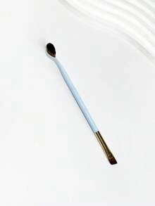 1 buah Kuas Makeup dengan Mata Pisau Miring, Gagang Berwarna-warni (Opsional), Kuas Multifungsi untuk Alis, Eyeliner, Eyeshadow, dan Area Sekitar Mata (Kuas untuk Membaurkan Mata) - MultiWarna - View 6