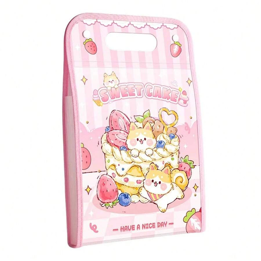 Kids File Jackets & File Pockets - White - View 1