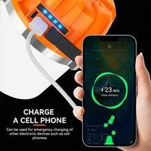 1PC LED Rechargeable Camping Light Ultra Long Lasting Super Bright Emergency Lamp For Tent Camping Household Use - A - View 8
