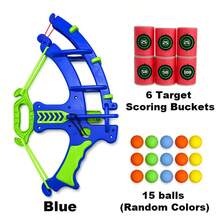 EVA Soft Ball Launcher Toy. Suitable For Outdoor Competitive Games, Can Be Thrown By Hand, Especially Suitable For Children Aged 3 And Above. It Is An Excellent Birthday Or New Year Gift For Boys And Girls. - Blue - View 12
