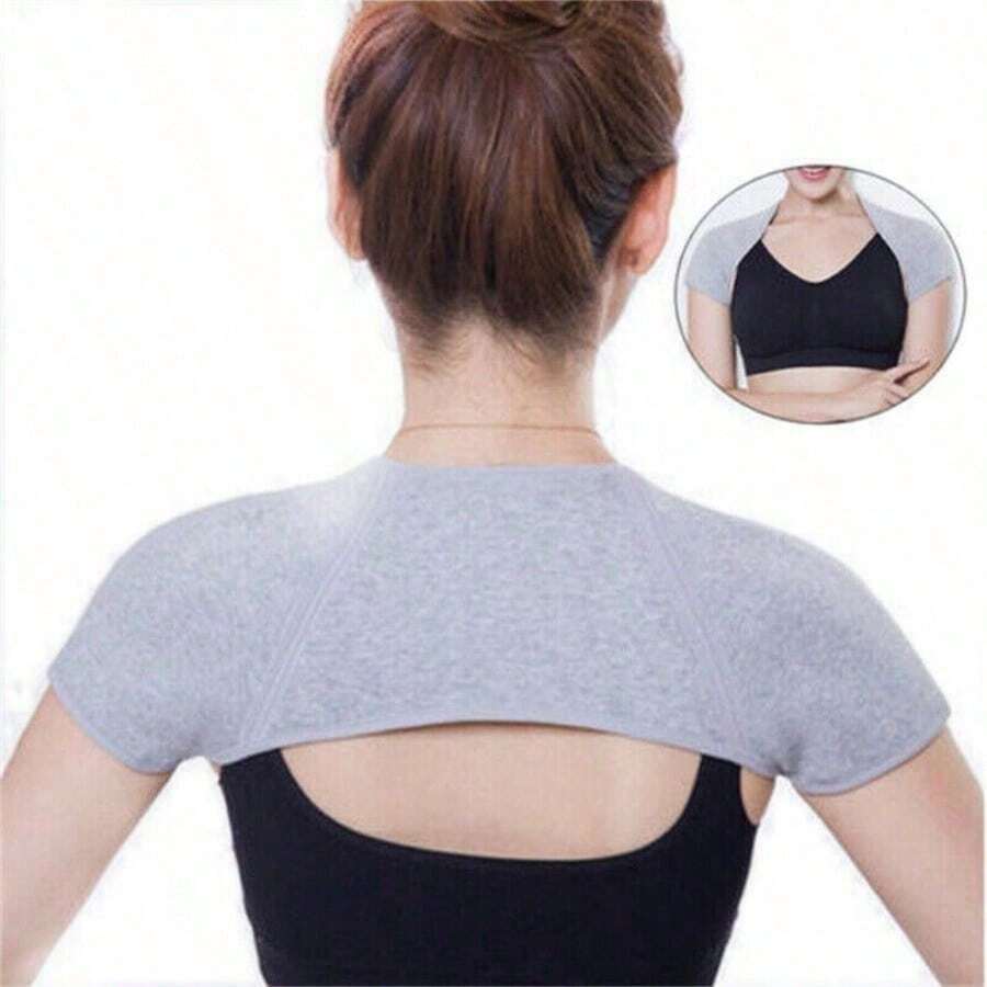 Sports Shoulder & Neck Protection Gear, Suitable For Fitness Training, Provides Joint Stability Support And Shoulder Support - Light Grey - View 1