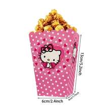 12/16/24pcs KT Out Popcorn Box,KT Theme Candy Boxes, Snacks Boxs,Gifts Treats Boxs,KT Birthday Party Supplies,KT Cat Candy Boxes - Cartoon - View 3