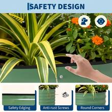 Nursery Trays & Lids - Green With Anti-cut Strips 240*120*45cm - View 5