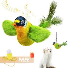 Simulation Bird Cat Toys Cats Interactive Cat Toy Realistic Bird Sound Cat Toy Plush Cat Toy Catnip Cat Toy For Cats Kitten Toy - View 11