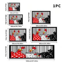 1pc Dish Drying Mat, Coffee Machine Mat, Polka Dot Cartoon Chicken Pattern Highly Absorbent Drainage Mat For Kitchen, Dining Table, Cafe And Multiple Scenes, Multi-Purpose Water-Draining Mat, Home Gift, Desktop Decoration - XYLSD-643 - View 17