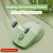 EWEADN Q1 Wireless Bluetooth Silent Mouse Ergonomic Design For Women Laptop Office Gaming Rechargeable - View 1