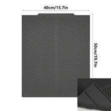 Large Silicone Dish Drying Mat, Foldable Kitchen Drying Mat, Dish Drainer Mat, Sink Non-Slip Drying Mat, Heat-Resistant, Shock-Absorbing, Noise-Reducing, Tabletop Heat-Resistant Mat, Foldable And Rollable For Easy Storage, Kitchen Essential, Kitchen Decor. Halloween, Christmas, Best Gift For Women. Kitchen Gadget; Tabletop Accessory - Long Version, Multi-color - View 20