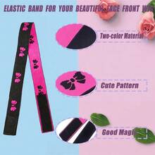 Elastic Band For Wig Edges Wrap Wig Band Lace Melting Band To Lay Edges Baby Hair Edge Adjustable Wig Melt Bands, Halloween - View 2