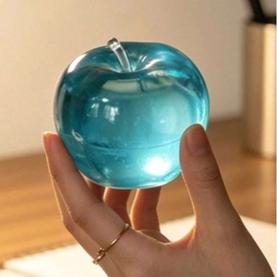 Slushy Squishy 創意趣味慢回彈麥爾捏捏玩具,綠茶、藍蘋果、粉蘋果、紅蘋果,超柔軟奶油般觸感,紓壓指尖玩具 - 彩色 - 查看 1