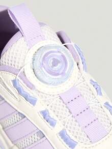 Adidas 女童 PLAYFLEX K 低筒訓練鞋 LA6972 - 淡紫色 - 查看 4