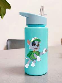 Paw Patrol 水壺，藍色、紫色、粉色與綠色，適合夏季與秋季。500ml/16oz 附吸管，大容量，便攜手持，適合戶外活動、通勤、生日禮物與萬聖節禮物（蓋子隨機）。 - 彩色 - 查看 8