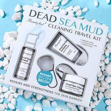 Beauty Host Dead Sea Mud Skincare Kit, 3pcs Travel Set With Cleanser, Mud Mask & Lotion, Deep Cleansing, Purifying & Oil Control, Spa Gift Set For Women & Men - Dead Sea Mud - View 5