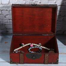 Decorative Jewelry Chests & Boxes - 紅色的 - 查看 4