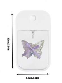 Card Spray Bottle, Alcohol Hand Sanitizer Small Spray Bottle, Portable Perfume Refillable Spray Bottle With Butterfly Sticker, Multi-Color Options, Refillable, Mini Size Easy To Carry. Toner, Fits Beach Travel, Daily Commute, Student Campus Use, Travel Vacation Scenarios, Thoughtful Gift For Friends, Back To School Gift, Beach Gift, Beach Outing, Birthday Gift, Holiday Gift, Teacher's Day Gift - Multicolor - View 10