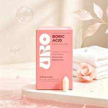 URO Suplemento Vitamínico Femenino Combo 2 en 1: 60 Cápsulas Suplemento Dietario Probiótico U RO + 12 Supositorios con Ácido Bórico, Ácido Láctico y Aloe, Soporte Nutricional para Equilibrio de pH, Mantenimiento Natural de Flora y Frescura Íntima, Kit de Bienestar Diario para Mujeres Adultas - combinación - Ver 7