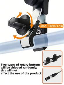 Payung Matahari Stroller UPF 50+ yang Dapat Diputar 360° dengan Pegangan Penjepit Lengan Fleksibel, Perlengkapan Pelindung Matahari Musim Panas untuk Stroller, Sepeda, Kursi Roda, Payung Pantai, Cocok untuk Berkemah, Memancing, Kursi Luar Ruangan - A - View 9